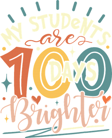 100 Days Brighter Teacher 100th Day Of School Teachers Squad Women's Dry Zone Grid Polo