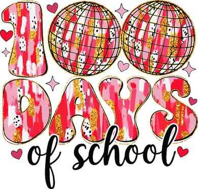 100 Days Of School Retro Disco Ball 100th Day Of School Tote Bag