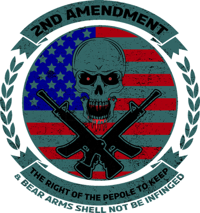 2nd Amendment Front And Back Design Backpack