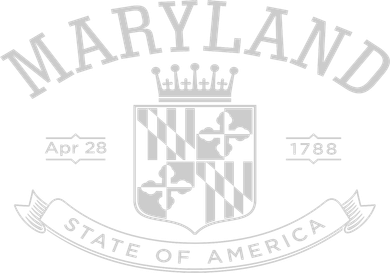Maryland Stylized Emblem EST 1788 State of America Pajama Set