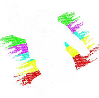 Trippy Astronaut Women's Sweatshirt