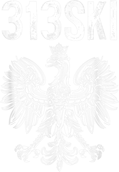 313SKI Detroit Michigan Area Code 313 Polish Pride Women's Hoodie