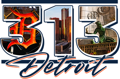 313 Detroit Urban Spirit Women's Long Sleeve Shirt
