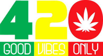 420 Good Vibes Only Rasta Reggae Marijuana Weed Cannabis Toddler Hoodie