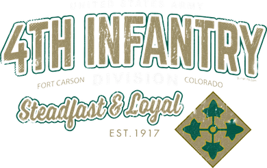 4th Infantry Division Fort Carson CO Women's Sweatshirt