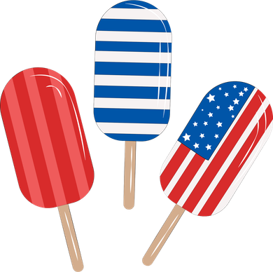 4th Of July Popsicle Usa Doggie Tank