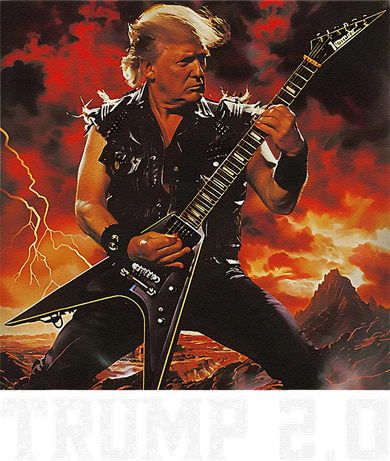 47 President Donald Metal Guitar Trump 2.0 Backpack