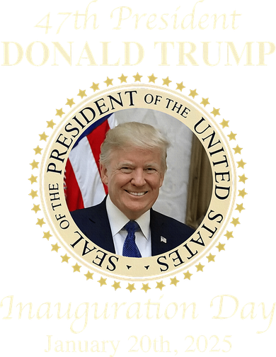 47th President Donald Trump Inauguration 2025 Memorabilia Tumbler