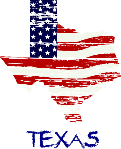 Texas USA Flag Baby Bodysuit