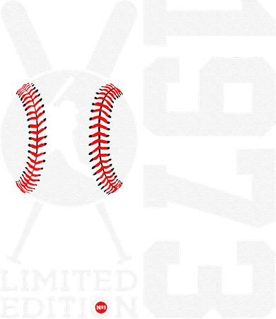 50th Birthday Baseball Limited Edition 1973 Ornament
