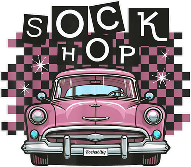 50s Sock Hop Dance Part Retro 1950s Party Doo Wop Rockabilly Women's Long Sleeve Shirt