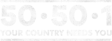50501 Your Country Needs You Coaster
