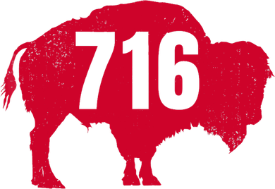 716 Area Code Buffalo New York Bflo Wny Meaningful Gift Button