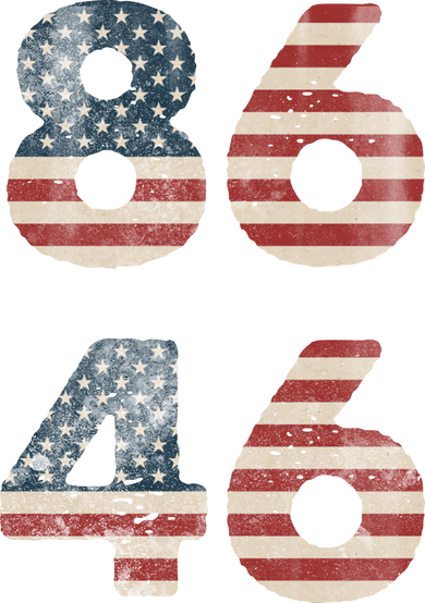 86 46 Impeach Anti Biden Vintage Distressed Women's T-Shirt