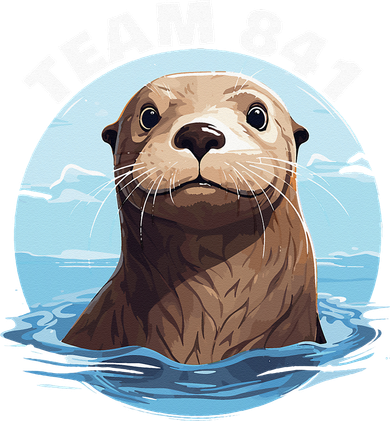 841 Surfing Otter 841 Otter Team 841 California Otter 841 Long Sleeve Shirt