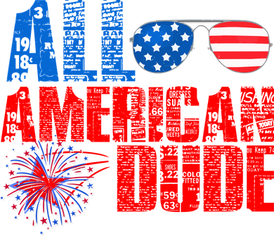 All American Dude 4th Of July Women's Dry Zone Grid Polo