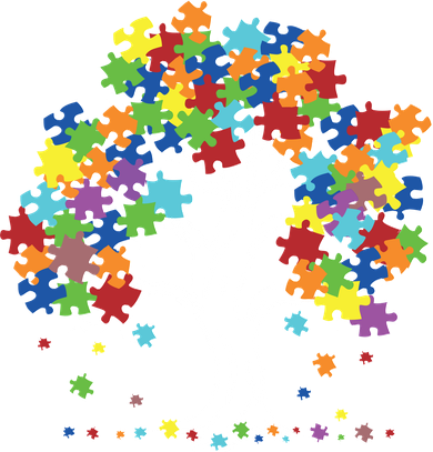 Autism Awareness Puzzle Piece Tree Kids T-Shirt