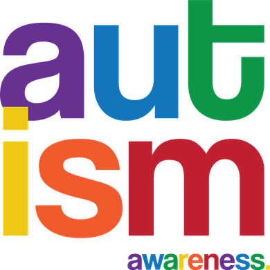 Autism Awareness Rainbow Letters Women's Sweatshirt