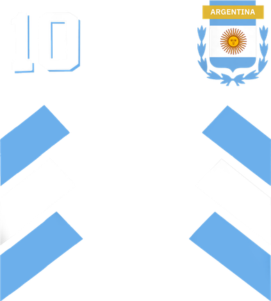 Awesome Argentina Soccer Argentinian Football Retro 10 Gift Kids T-Shirt