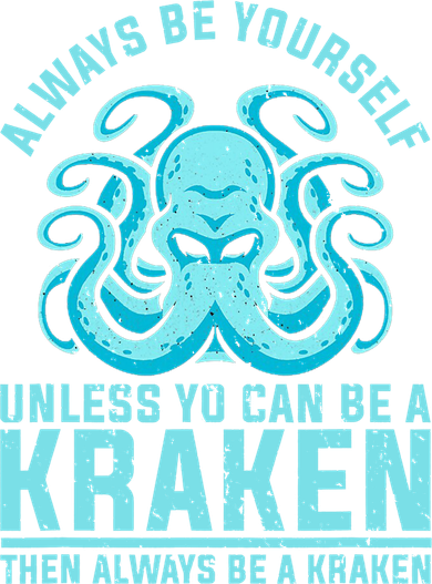 Always Be A Kraken Funny Crypto Beanie