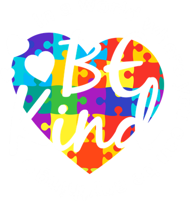 World Where You Can Be Anything Be Kind Autism Heart Women's Long Sleeve Shirt