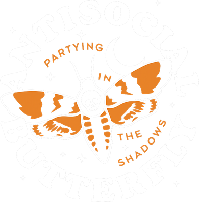 Antisocial Butterfly Partying In The Shadows Apparel Toddler T-Shirt