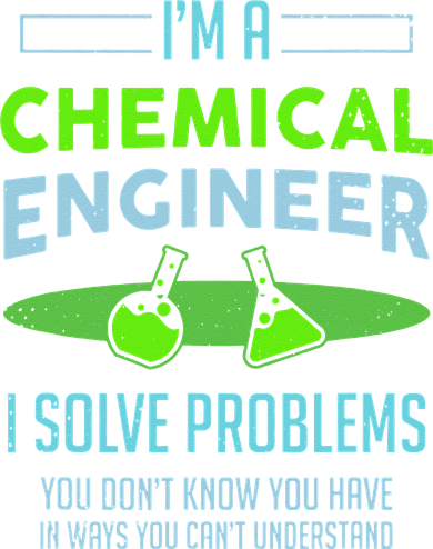 A Chemical Engineer I Solve Problems Chemical Engineering Mousepad