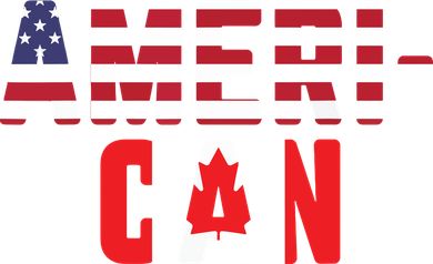 American Canadian Flag America Canada Patriotic Kids T-Shirt
