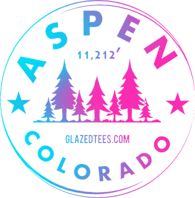 Aspen Colorado Retro Big Mountain Forest Toddler Hoodie
