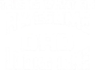 This Is What An Awesome Dad Looks Like Retro Toddler Long Sleeve