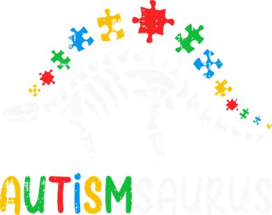 Autismsaurus Dinosaur Autism Awareness Women's Hoodie