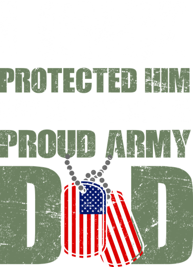 Proud Army Dad Of An American Soldier Tote Bag