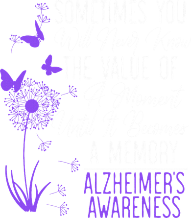 AlzheimerS Disease Awareness Dementia I Wear Purple Hat