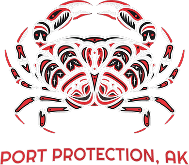 Alaska Dungeness Crab Port Protection Coaster