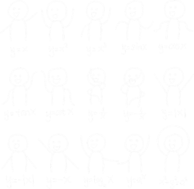 Algebra Dance Funny Graph Figures Math Equation Kids T-Shirt