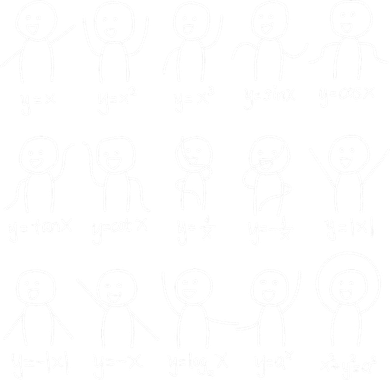Algebra Dance Funny Graph Figures Math Equation Kids T-Shirt