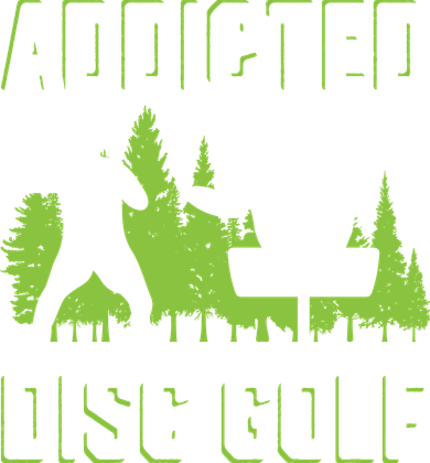 Addicted Disc Golf Tree Frisbee Golf Lovers Gift Toddler T-Shirt