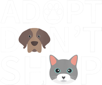 Adopt Don't Shop Gift Animal Rescue Funny Gift For Animal Lovers Kids Long Sleeve Shirt