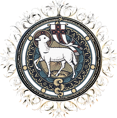 Agnus Dei Sanctus Traditional Latin Mass Catholic Kids Sweatshirt