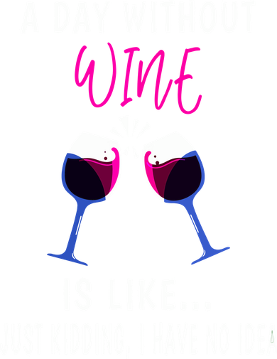 A Day Without Wine Wine Ladies Girl Drinking Wine Coaster