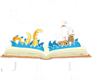 A Day Without Reading Is Like Book Lover Gift & Reading Sweatshirt