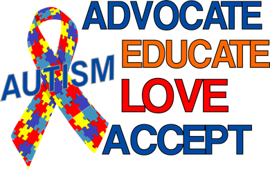 Autism Awareness Educate Santa Hat