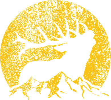 American Elk Hunter Dad Vintage Retro Bow Hunting Gift Mousepad