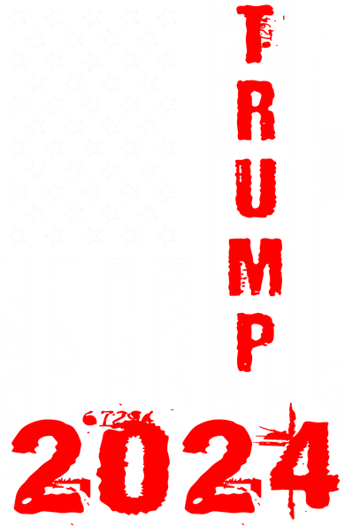 American Flag Design Trump 2024 Backpack