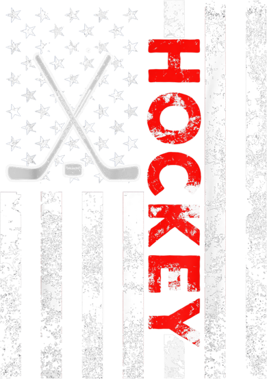 American Flag Hockey USA Patriotic Gift Tumbler