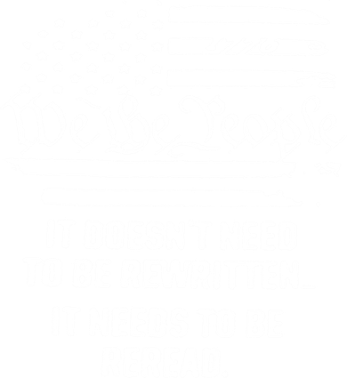 American Flag It Needs To Be Reread We The People Gift Kids Hoodie