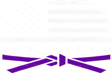 American Flag Jiu Jitsu Apparel Purple Belt Jiu Jitsu Baby Bodysuit