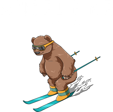 Angel Fire New Mexico Funny Ski Grizzly Bear Meaningful Gift Kids Hoodie