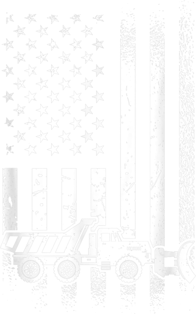 American Flag Snow Plow Driver, Snow Plowing Tote Bag
