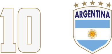 Argentina Flag Shield Logo Soccer World Cup Tumbler